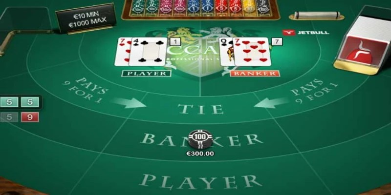 Luật chơi bài Baccarat về việc rút bài